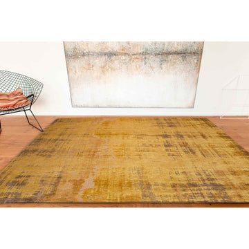 Louis De Poortere Atlantic Venetian Dust 9235 Rialto Gold Washable Polyester Flatweave Eco-Rug-Louis De Poortere-Rug Love - The Most Loved Rug Store